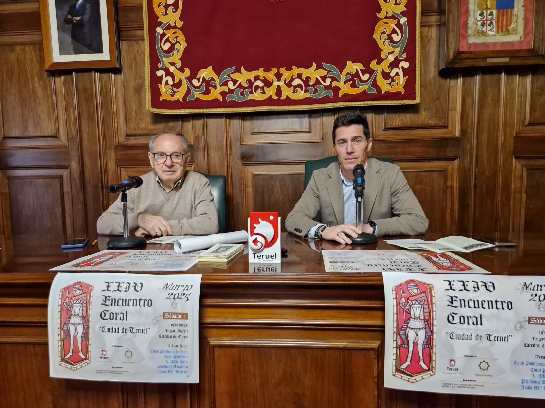 El XXIV Encuentro Coral Ciudad de Teruel se celebra este sábado en la Catedral