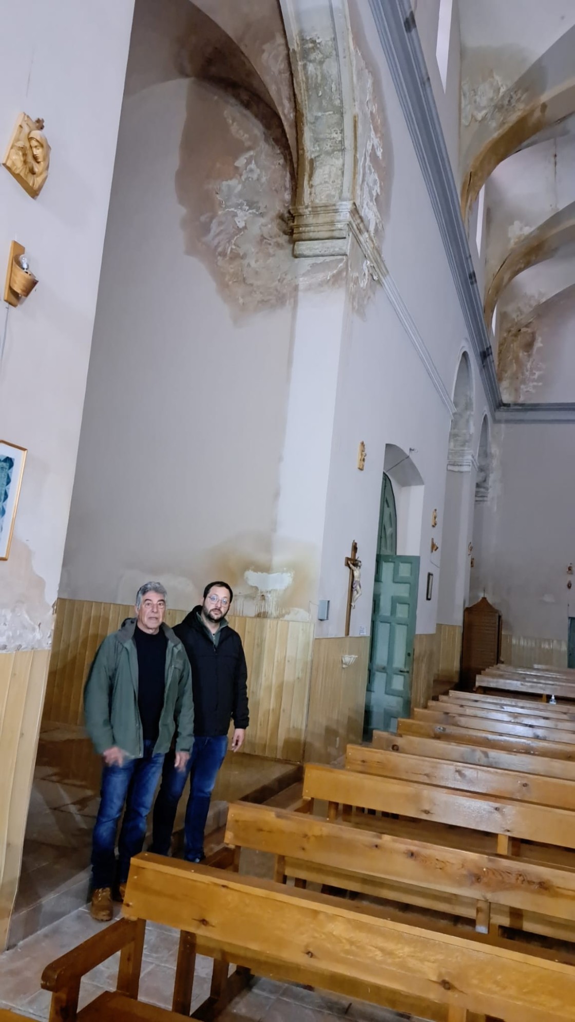 El Ayuntamiento de Castel de Cabra solicita la intervención de Patrimonio en la iglesia tras el mandato de las Cortes