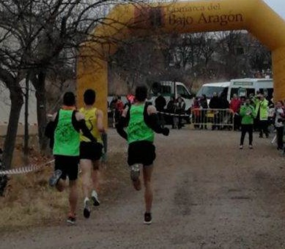 Castelserás acoge la edición número once del Cross Bajo Aragón