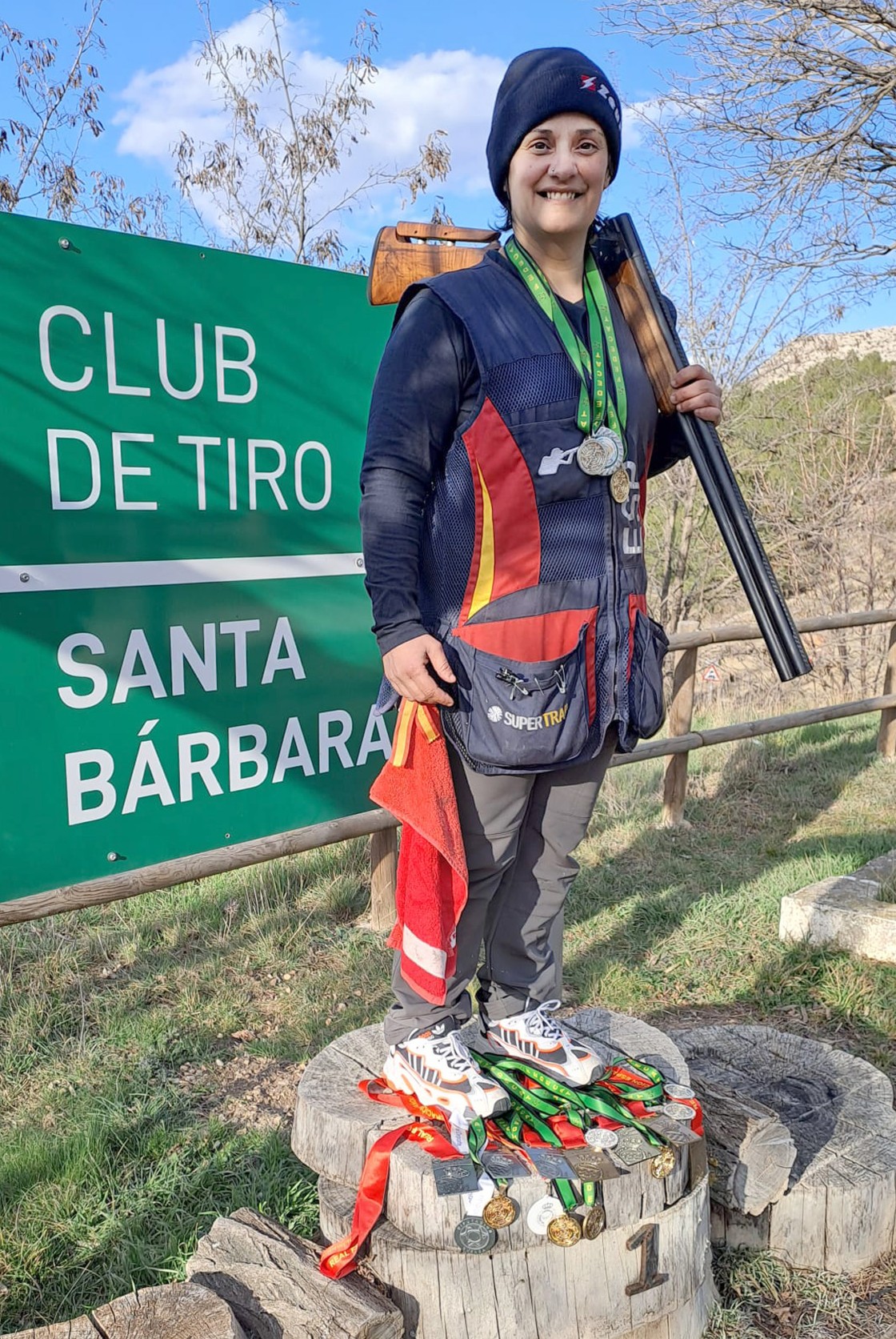 La tiradora internacional turolense, Judit Gimeno, participará en  los recorridos de caza de Captur