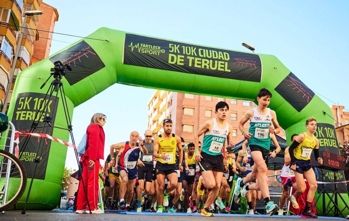 Medio centenar de voluntarios van a hacer posible la 10K de Teruel