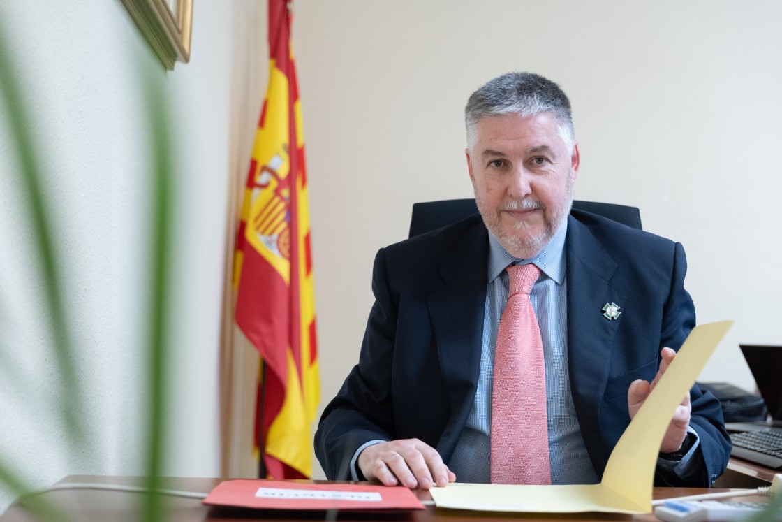 Jorge Oswaldo Cañadas Santamaría, director general de Justicia del Gobierno de Aragón: “A medio plazo la implantación  de los tribunales de instancia va a mejorar el desempeño de la Justicia”