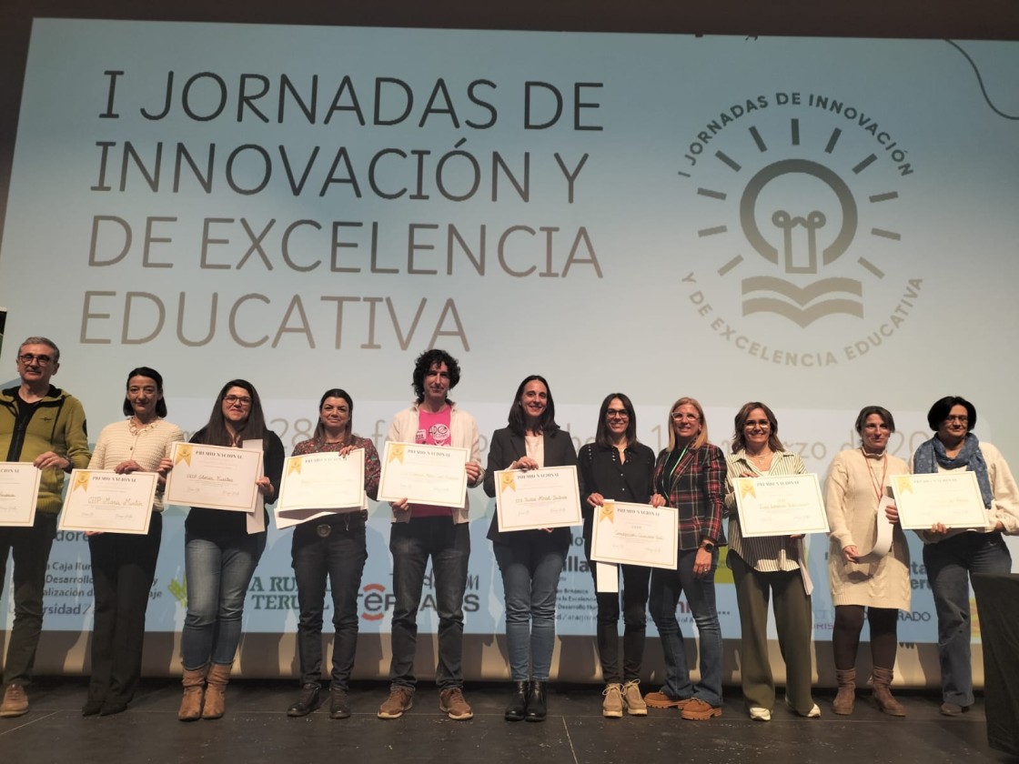 Dos centros de Alcañiz, premiados en las Jornadas de Innovación Educativa de Teruel