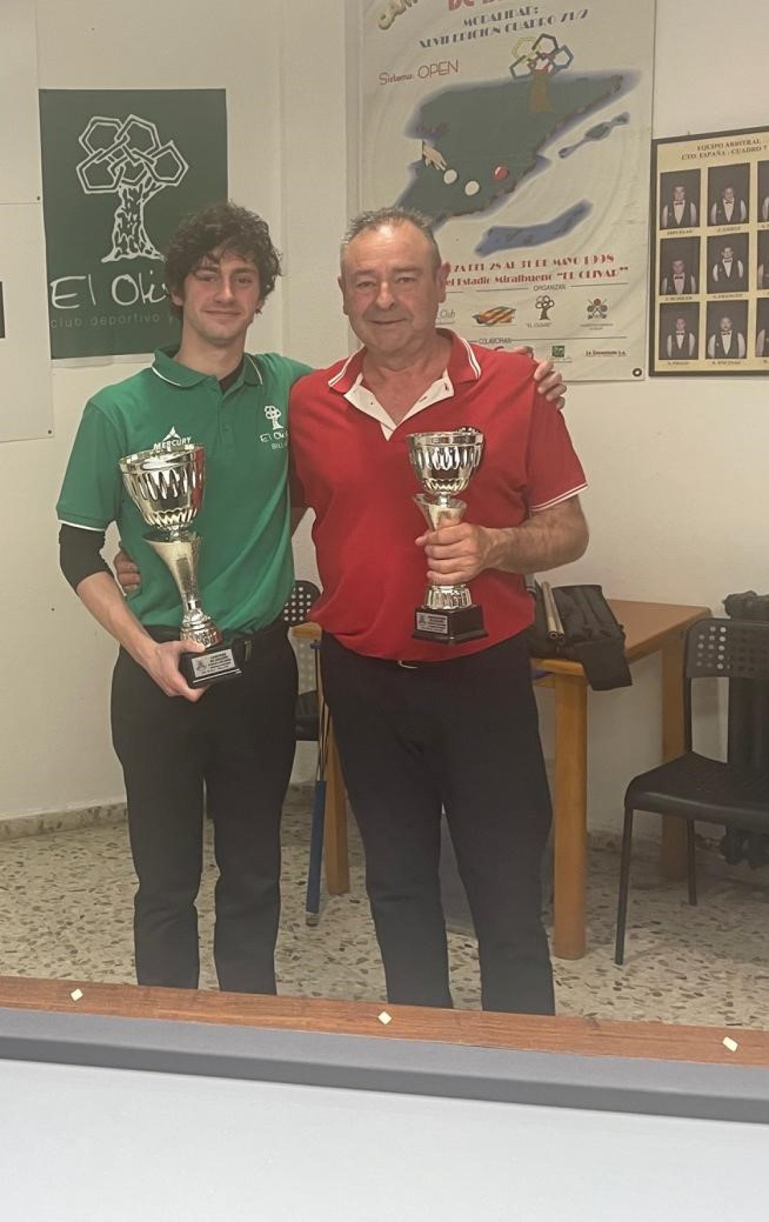 Vicente Jarque queda subcampeón de Aragón en billar a tres bandas