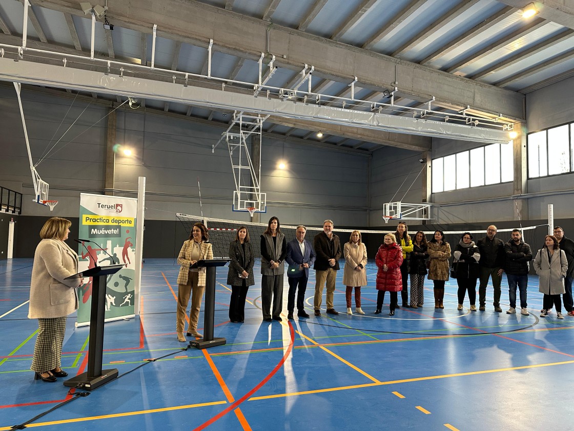 Teruel inaugura el nuevo pabellón deportivo de la Fuenfresca