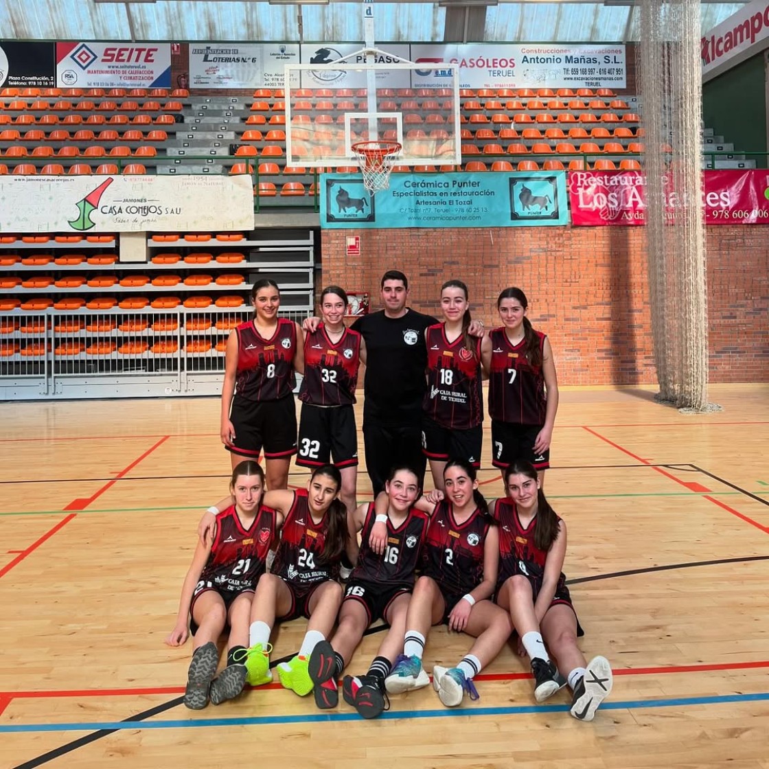 Los equipos cadete del basket turolense van a por los títulos