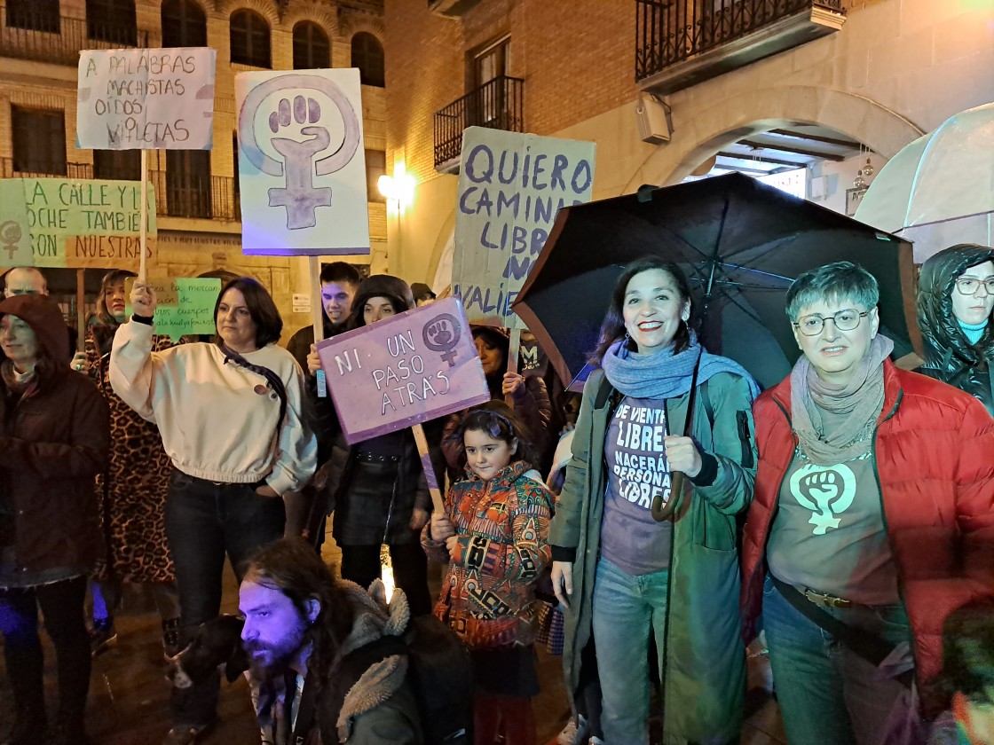 El feminismo se conjura en Alcorisa “por todo lo que queda por conseguir”