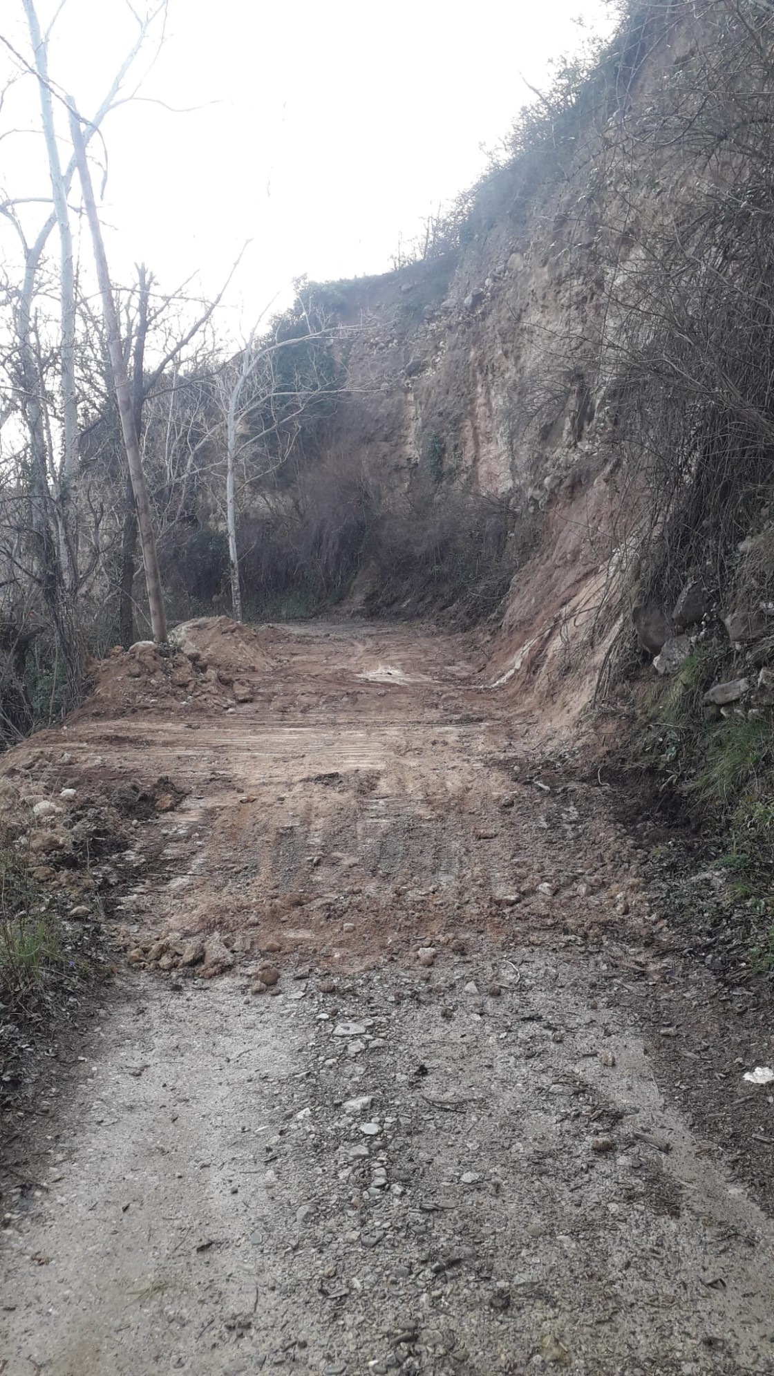 El acceso rodado al barrio de los Tarragones de Olba ya está abierto