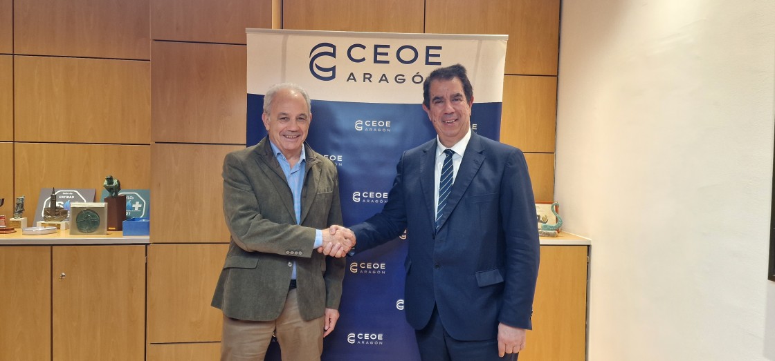 El Clúster Aeroespacial de Aragón se incorpora a CEOE Aragón como miembro asociado