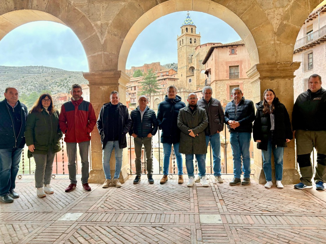 Izquierdo reivindica la mejora de la red de telecomunicaciones en la Sierra de Albarracín