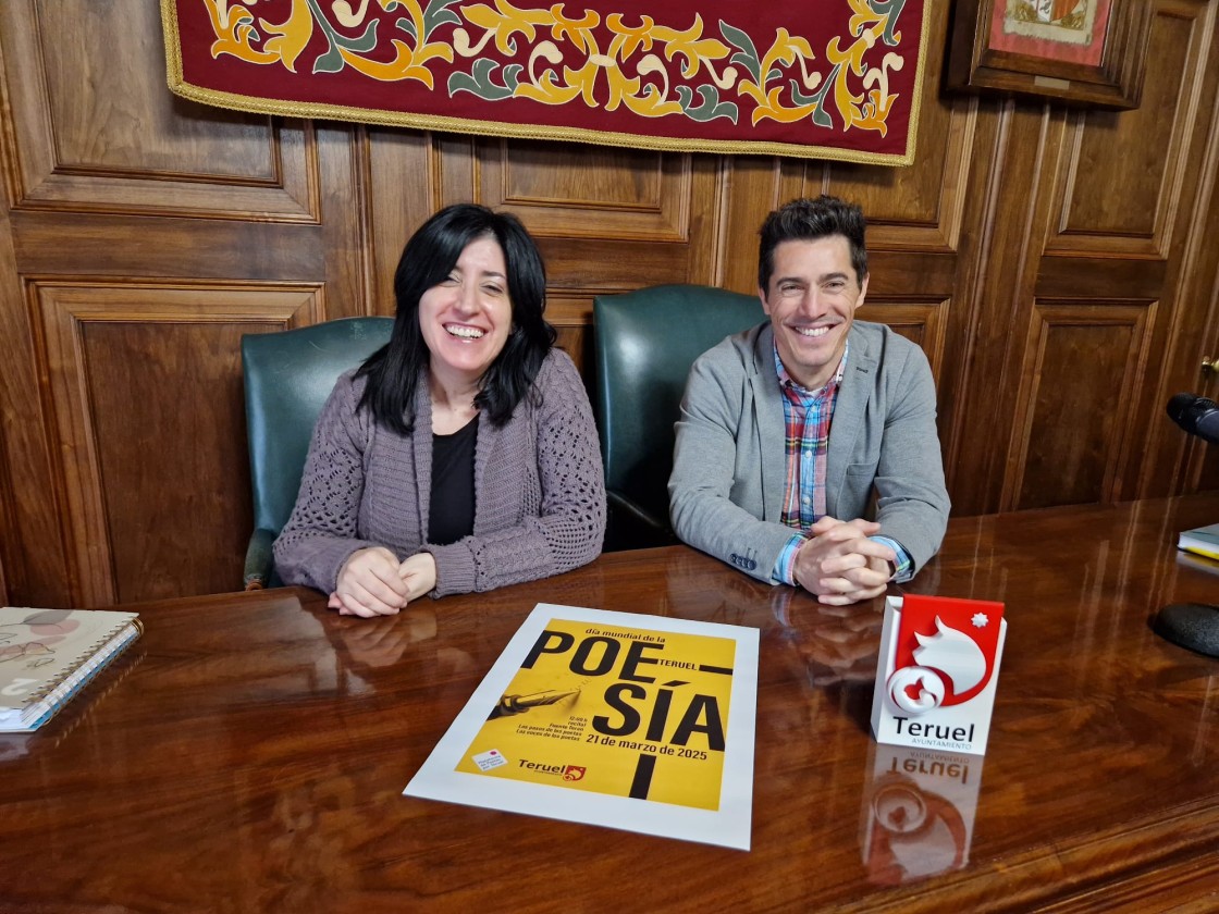 Teruel saca la Poesía a la calle el próximo viernes