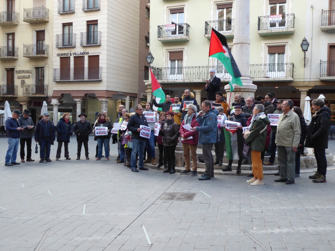 La Asamblea Antibelicista de Teruel pide terminar con las masacres en Gaza