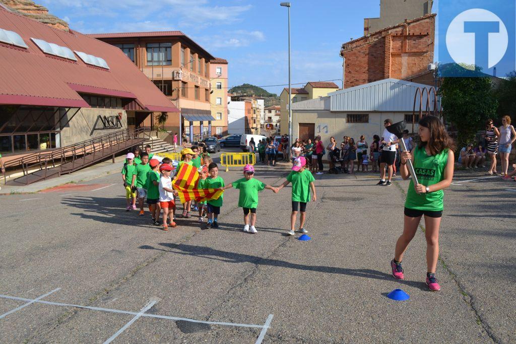 El colegio de Alcorisa termina el curso escolar celebrando sus Olimpiadas escolares, que ya van por la XVII edición