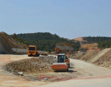 Tercer modificado en las obras de la CN-232 en Monroyo