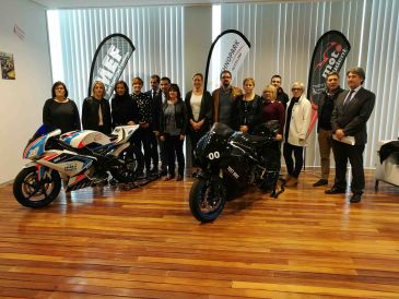 TechnoPark MotorLand muestra su potencial al Parlamento aragonés