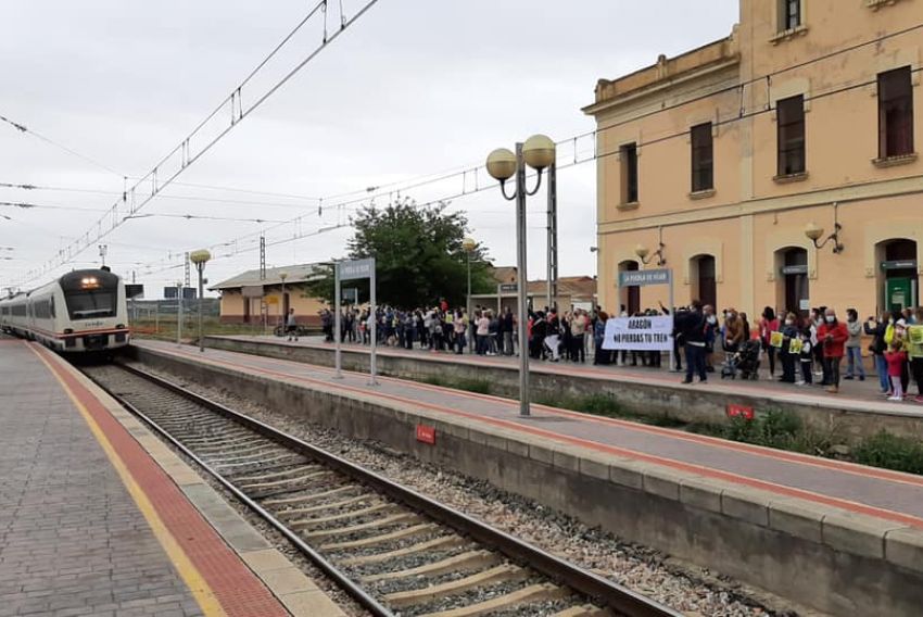 Aragón No Pierdas tu Tren convoca nuevas movilizaciones el 20 de junio