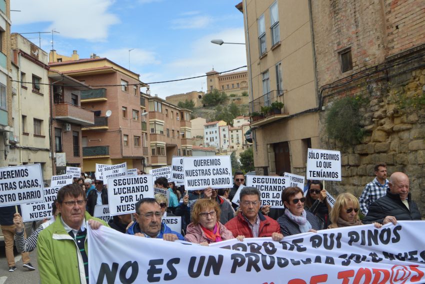 Los afectados por el derrumbe de Pui Pinos de Alcañiz esperaban un mayor reconocimiento de daños morales