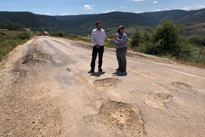 La Diputación de Teruel mejorará la conexión por carretera entre Tronchón y el límite con Castellón