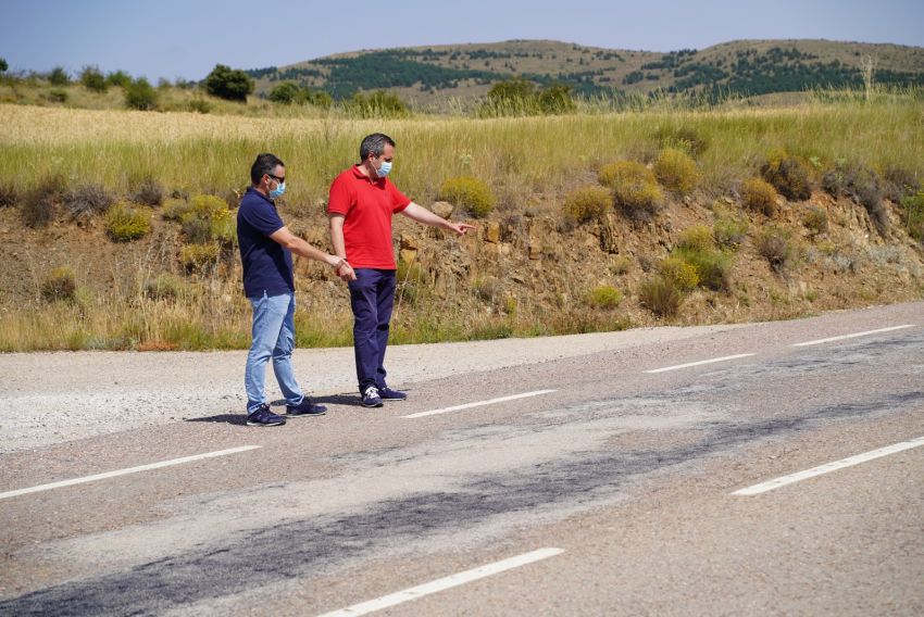 El grupo parlamentario de Cs pide reforzar de las carreteras A-222 y A-2401