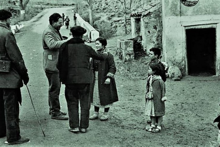 Rosario Martín, testigo de la visita de Ernest Hemingway a Teruel durante la Guerra Civil