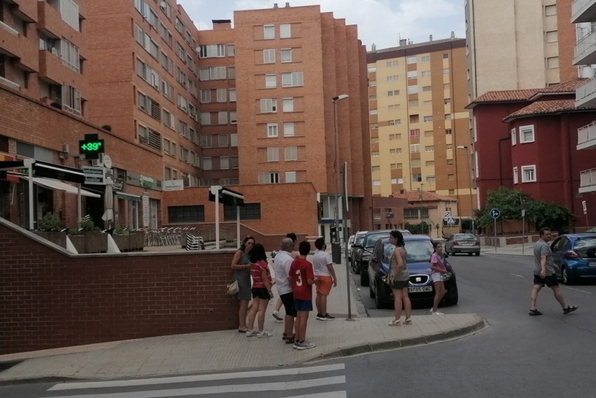 Teruel capital bate su récord histórico de calor con 40,8 grados