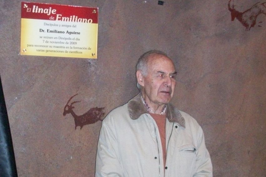 Fallece a los 96 años Emiliano Aguirre, padre de la paleoantropología en España