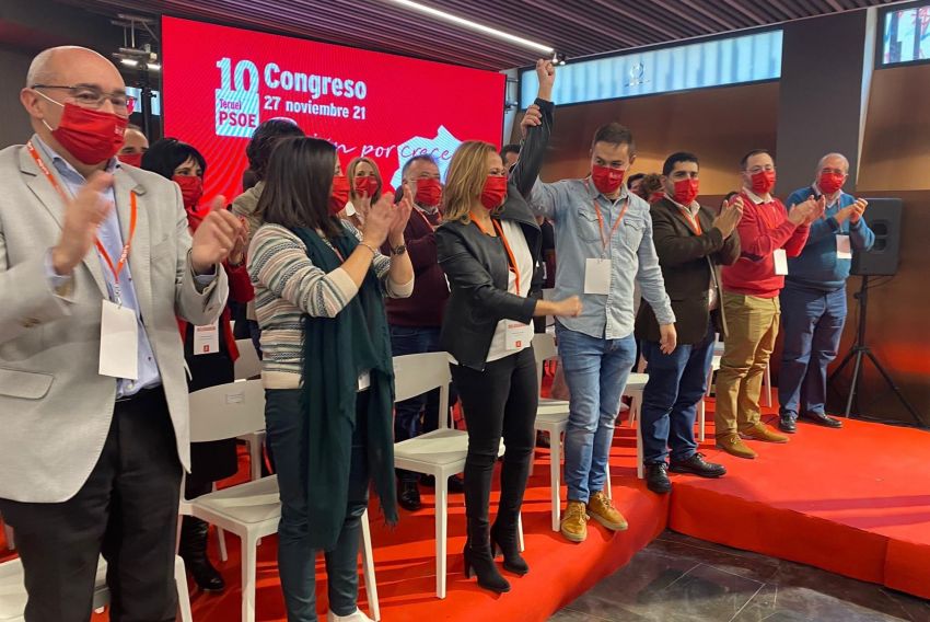 Mayte Pérez vuelve a liderar al PSOE Teruel durante los próximos cuatro años con 