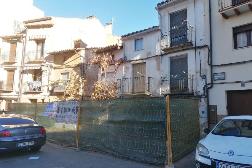 El Ayuntamiento de Teruel inicia obras en la plaza y el callejón del Santo Cristo