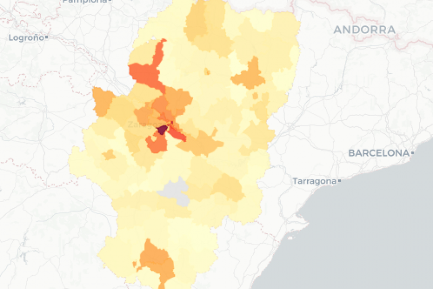 La provincia de Teruel vuelve a batir el récord de contagios: 577 positivos en una jornada