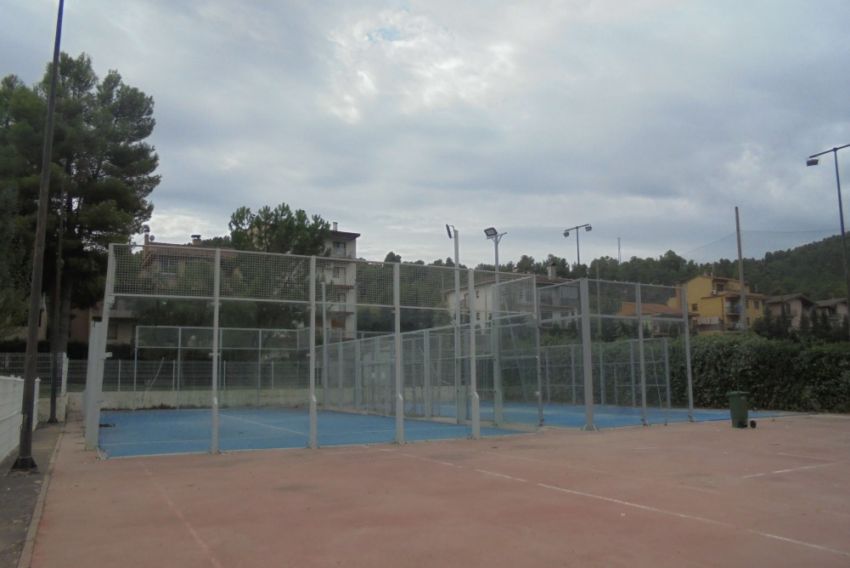 El Ayuntamiento de Valderrobres reconstruirá las pistas de pádel que destruyó la tormenta Gloria