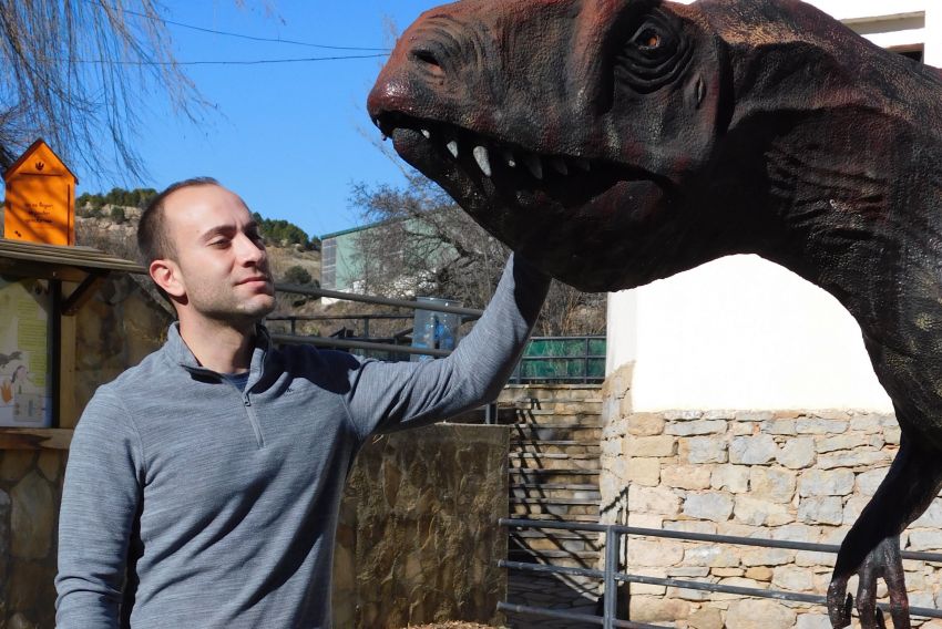 Josué García Cobeña, doctorando de Paleontología: 