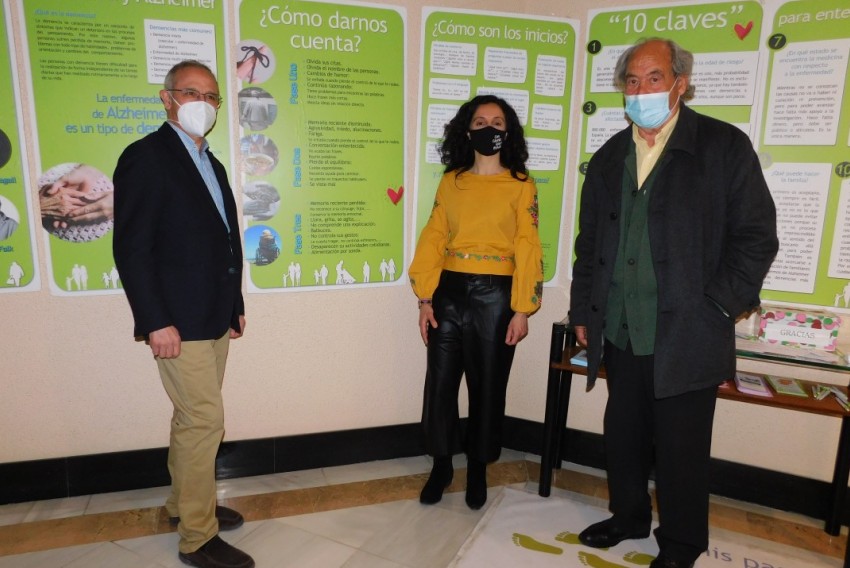 Una exposición muestra la importancia de aprender a convivir con el alzhéimer