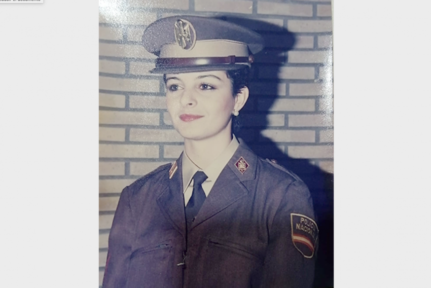 Loren Fernández fue la primera mujer que llegó a la Comisaría de Teruel en 1989: “El problema no era con ciudadanos o delincuentes, sino con algunos policías”