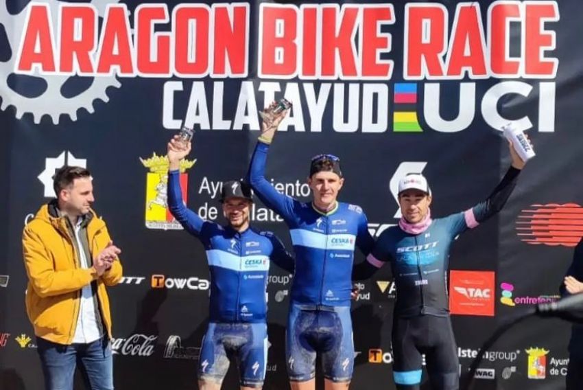 El bajoaragonés Jorge Lamiel acaba en el puesto 14 la Aragón Bike Race