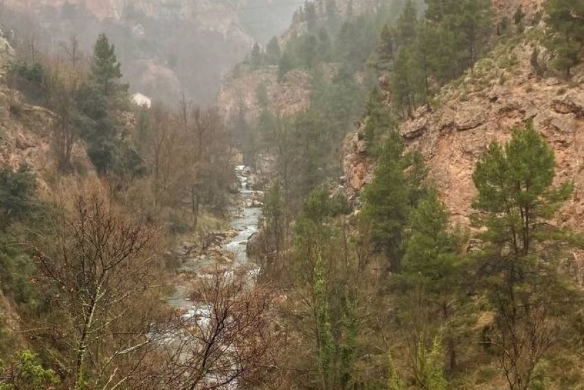 La Asociación Gugaia de Olba se opone a la construcción de una pasarela en los Estrechos del río Mijares