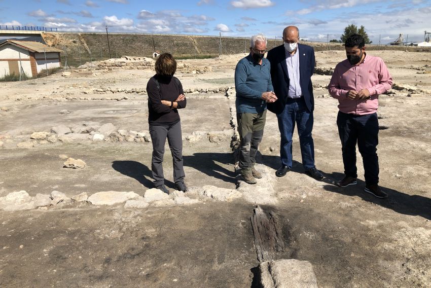 La Diputación de Teruel avanza en la conservación de la ciudad romana de La Caridad de Caminreal con un proyecto para intervenir en las estructuras