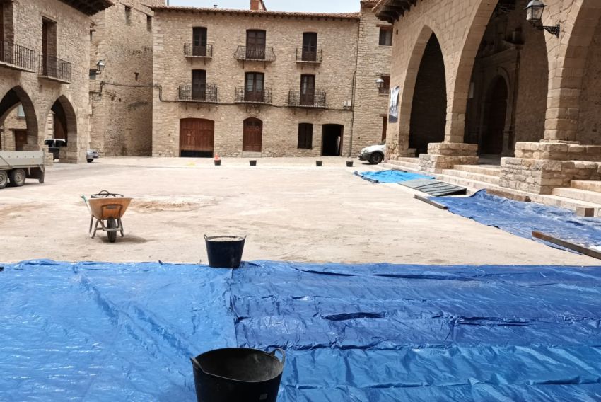 Cantavieja ultima los preparativos para la Feria de Mayo que se celebra este fin de semana