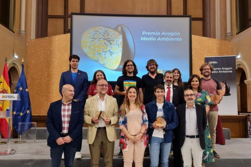 El turolense José Luis Simón recibe el Premio Aragón de Medio Ambiente 2022