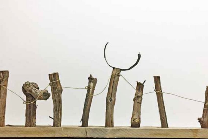 Herrumbre y madera vieja, la sugerente sustancia del toro imaginado por Juan Iranzo