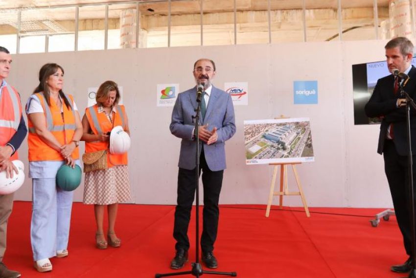 Las obras del Hospital de Alcañiz superan ya el 34% de ejecución y se mantienen en los plazos previstos