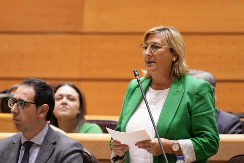 Pobo reclama a Ribera en el Senado la firma del Convenio de Transición Justa