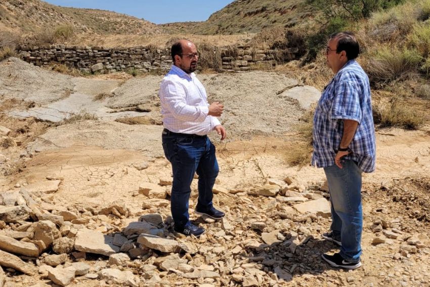 La DPT ayudará a Castelnou a reparar los daños sufridos tras la fuerte tormenta de esta semana