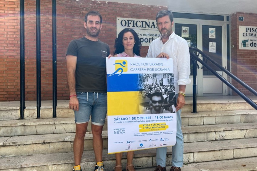 Teruel será una de las diez ciudades que acogerá una carrera benéfica para recaudar fondos para los refugiados ucranianos