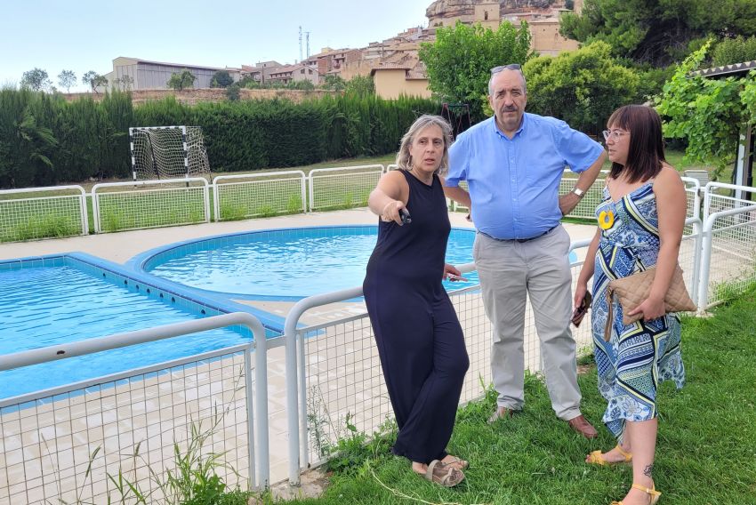 La reforma de los vasos infantiles de las piscinas de Monroyo termina con las fugas de agua