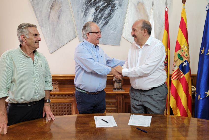 La DPT apoya al CD Teruel con 35.000 euros para esta temporada