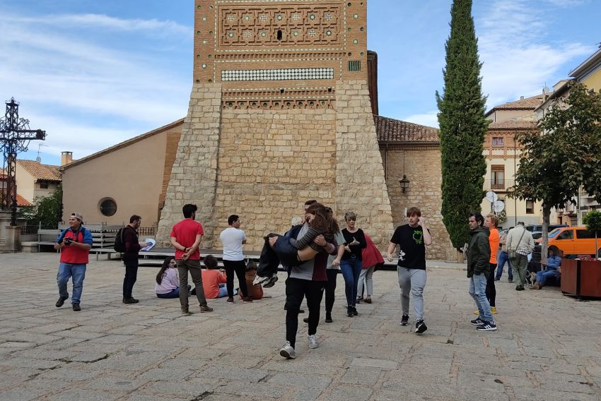 Teruel recupera al cien por cien La Partida de Diego: la declaración y el llamamiento a la Cruzada, primeros actos de la representación