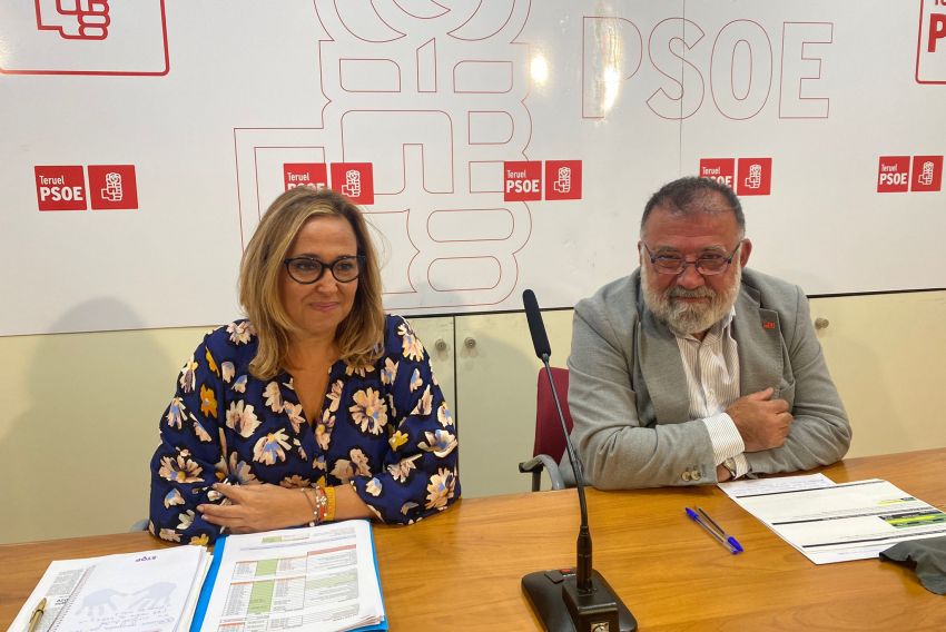 Los socialistas turolenses destacan el aumento de más del 24% en inversiones de los PGE en la provincia