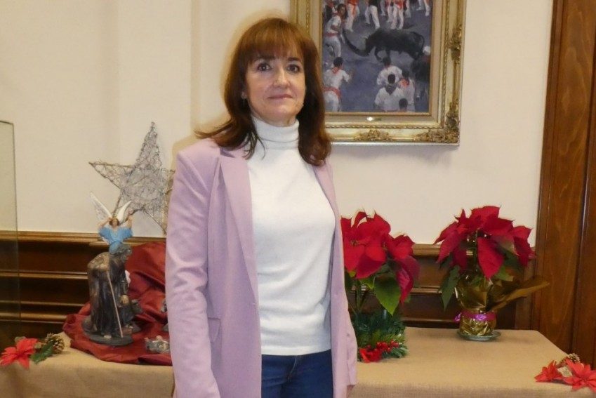 Ana Belén Macipe, presidenta de Interpeñas: “Esperamos dinamizar el Centro en Nochevieja con el vermú y el tardeo en la Glorieta”