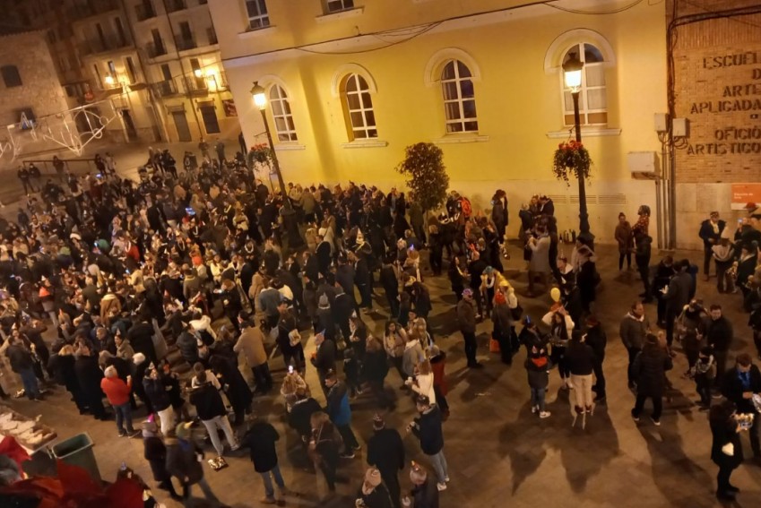 Sin incidentes destacables  en unas celebraciones de Nochevieja muy concurridas en la provincia de Teruel