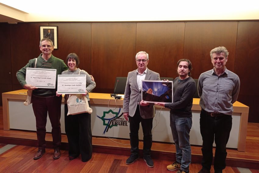 Carcelén y Caulín ganan el Premio Creadores de la Comarca de Teruel